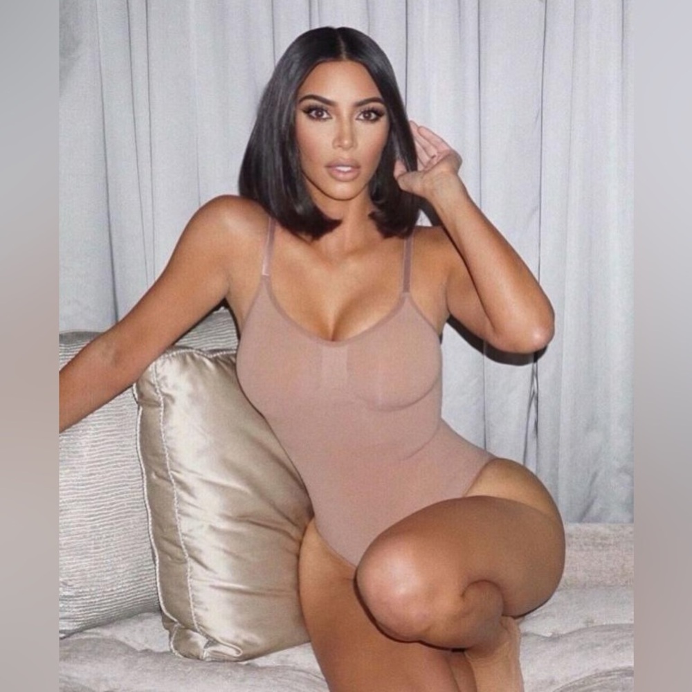 NWOT Skims Seamless Sculpt Brief Bodysuit in Clay  Sz L/XL